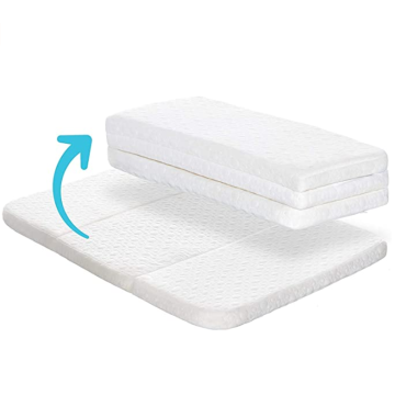 Tri-Fold Pack N' Play Mattress Topper